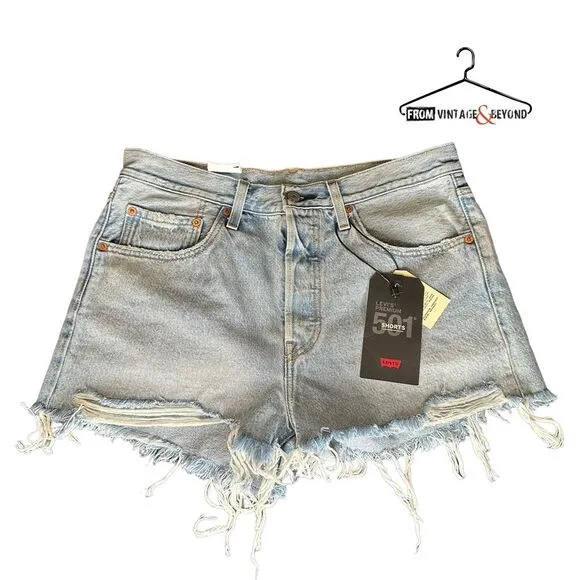 Levi’s 501 Big E Cut-off Denim Shorts