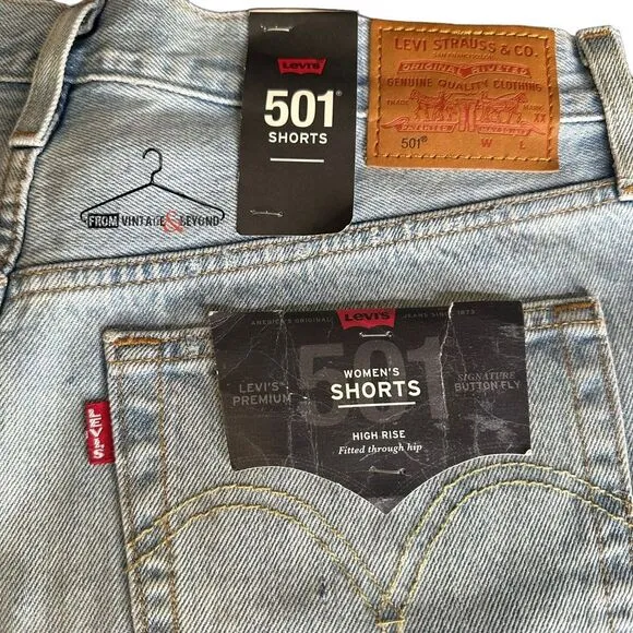 Levi’s 501 Big E Cut-off Denim Shorts