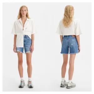 LEVI’S • 501® Mid Thigh Shorts in Well Sure • 27