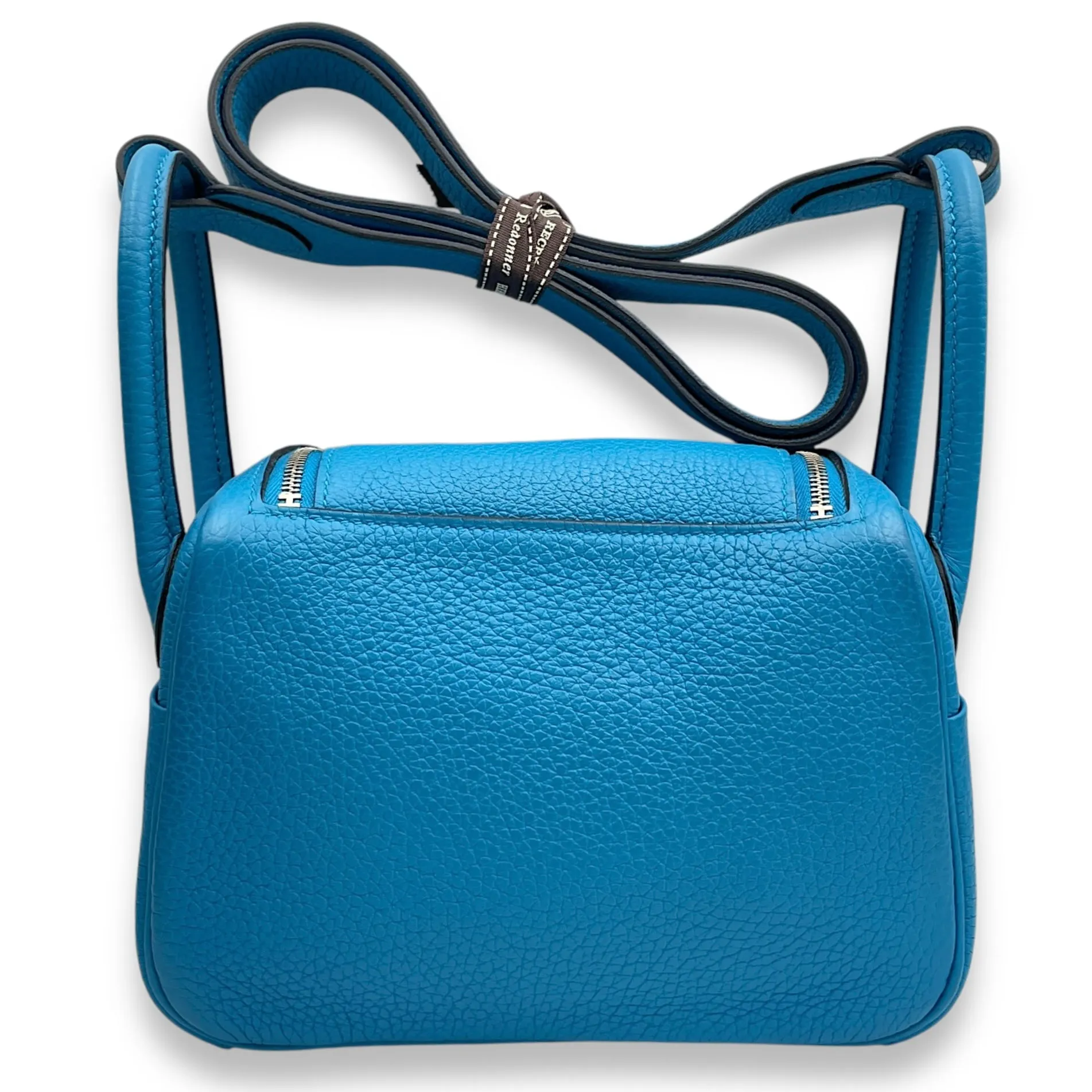 Lindy Mini Blue Frida in Clemence, Palladium hardware