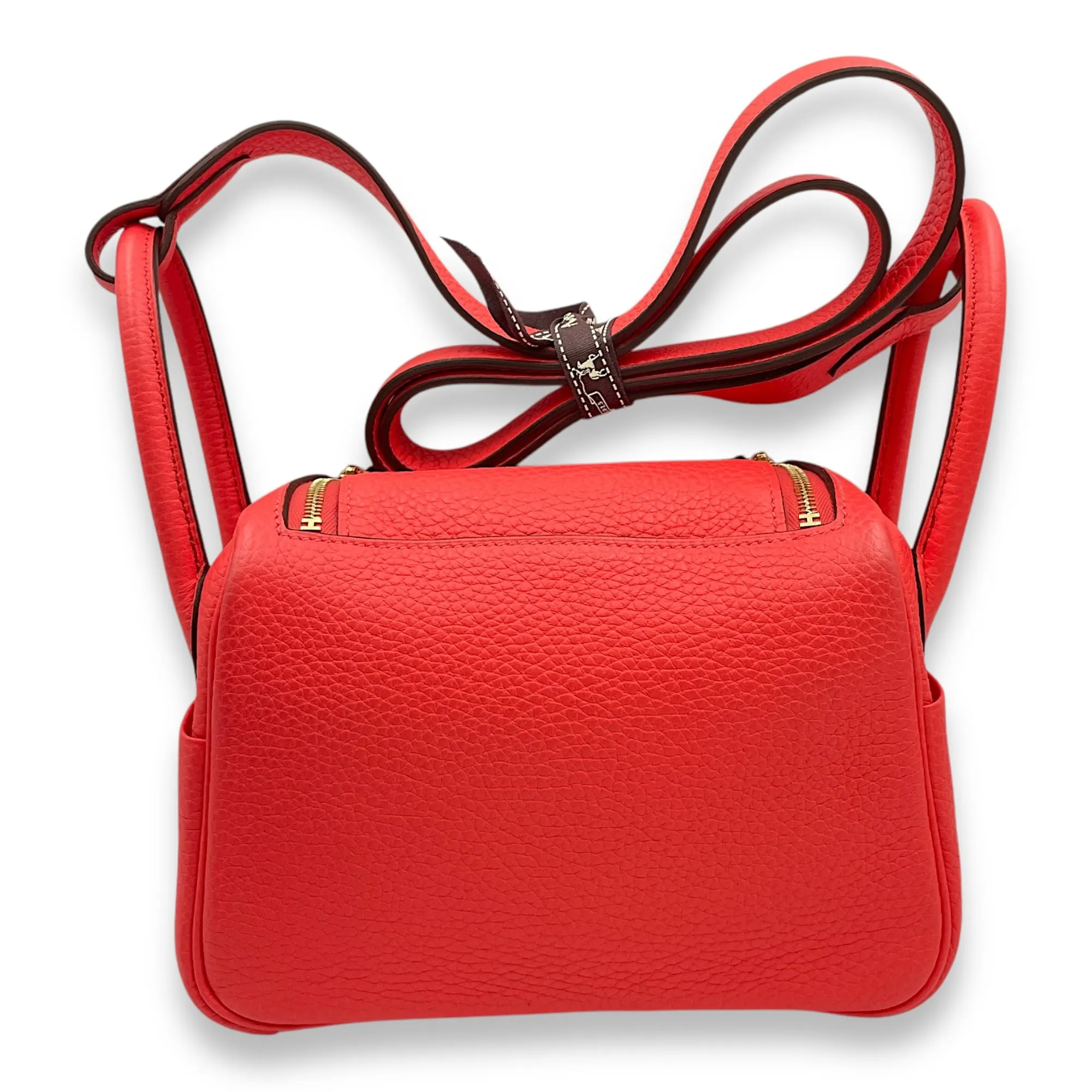Lindy Mini Rose Texas in Clemence, Gold hardware