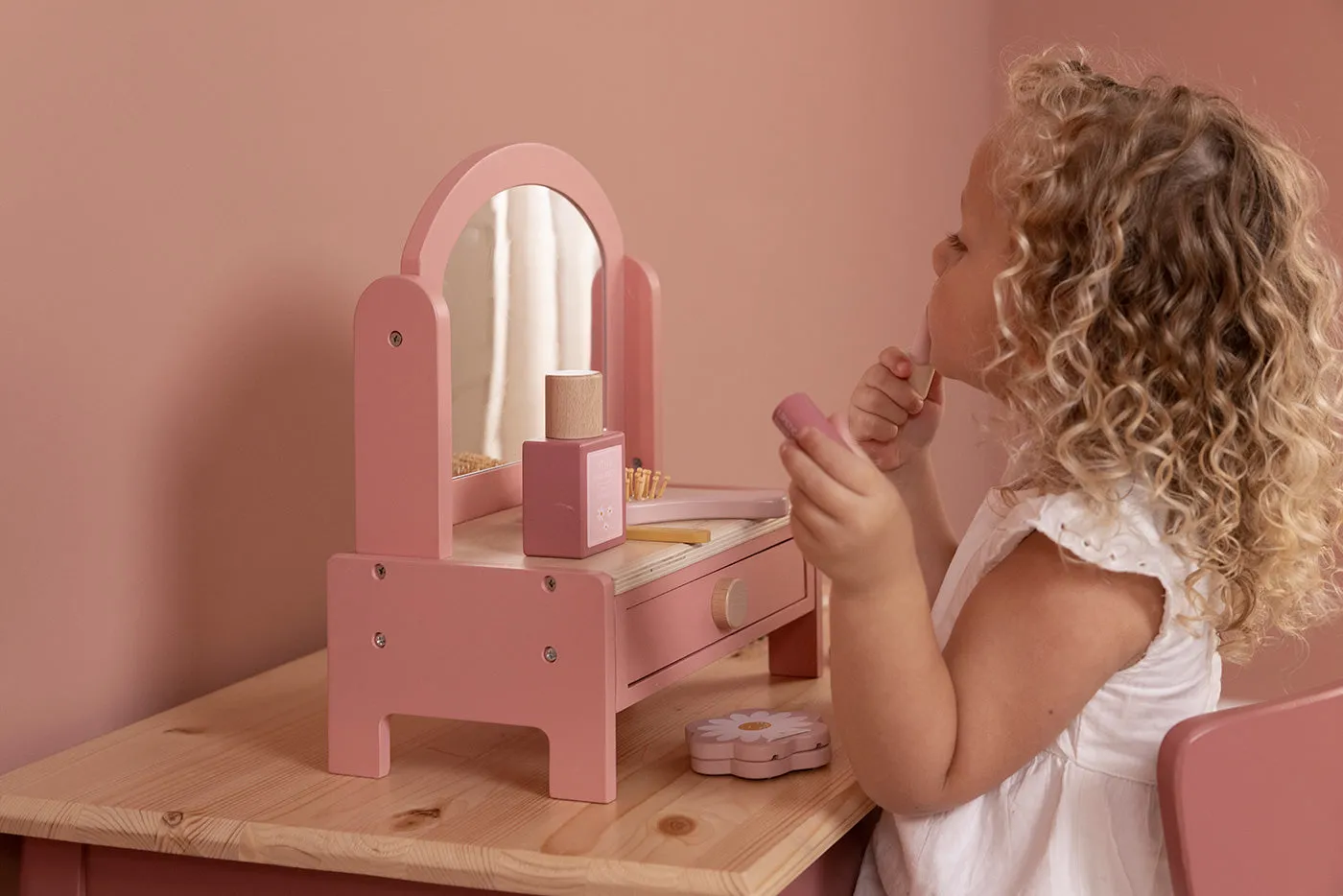 Little Dutch Wooden Toy Vanity Table