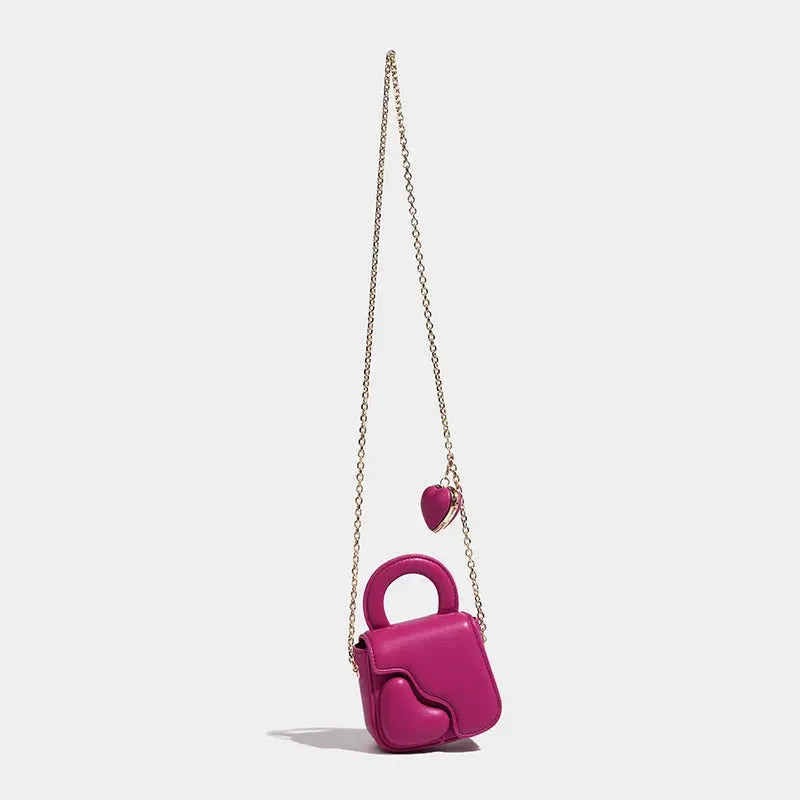 Lovre Heart Crossbody Mini Bag - 4 Colors
