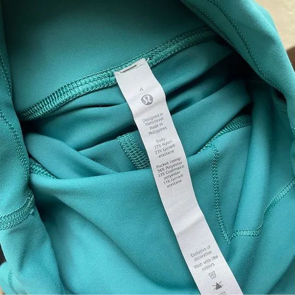 Lululemon biker shorts Wunder Train High Rise