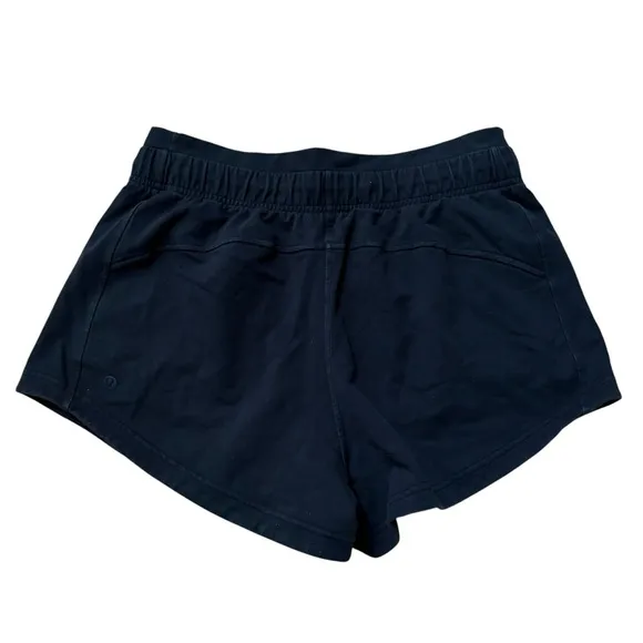 Lululemon Inner Glow Shorts 3&quot; Terry Black Size 8