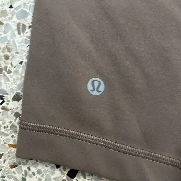 Lululemon Wunder Under train high rise short bike biker tan 6” 4 dark oxide