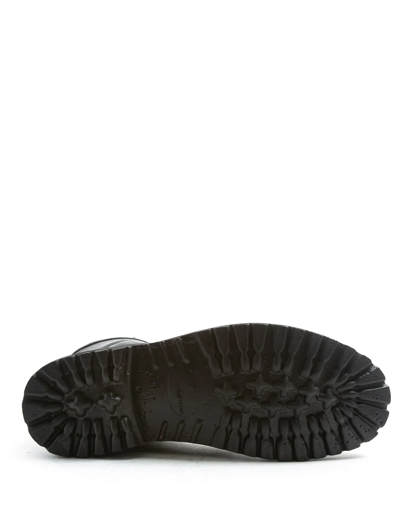 M-EIGHT Black Leather Lace-up Boots