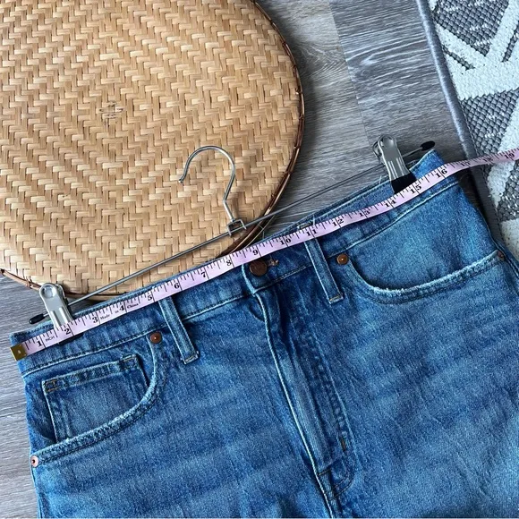 Madewell high Rise denim shorts