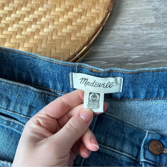 Madewell high Rise denim shorts