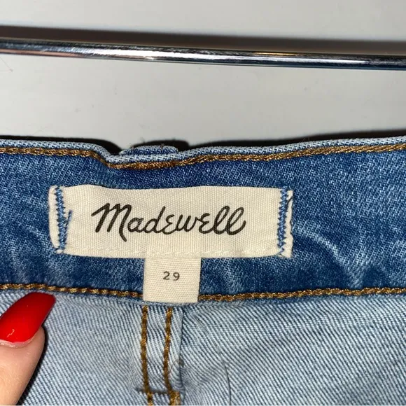 Madewell high Rise denim shorts