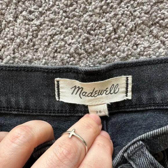 Madewell high Rise denim shorts