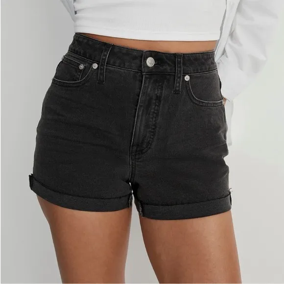 Madewell high Rise denim shorts