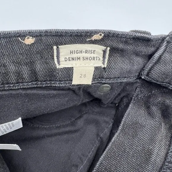 Madewell high Rise denim shorts