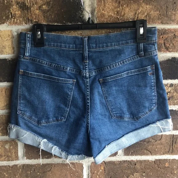 Madewell high Rise denim shorts