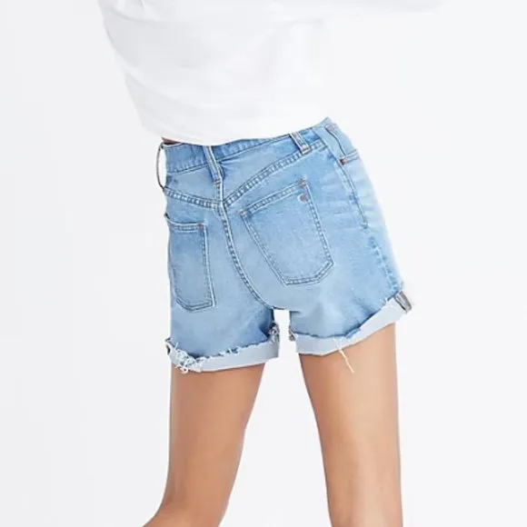 Madewell high Rise denim shorts