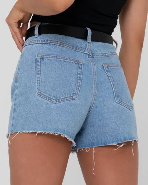 Malta High Rise Denim Short