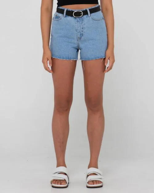 Malta High Rise Denim Short
