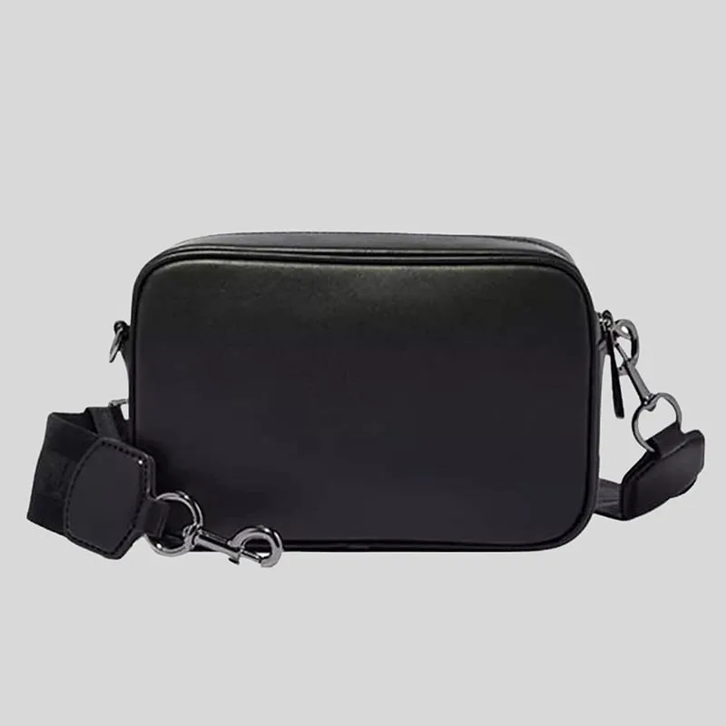 Marc Jacobs DTM The Flash Leather Crossbody Bag Black RS-H107L01SP22