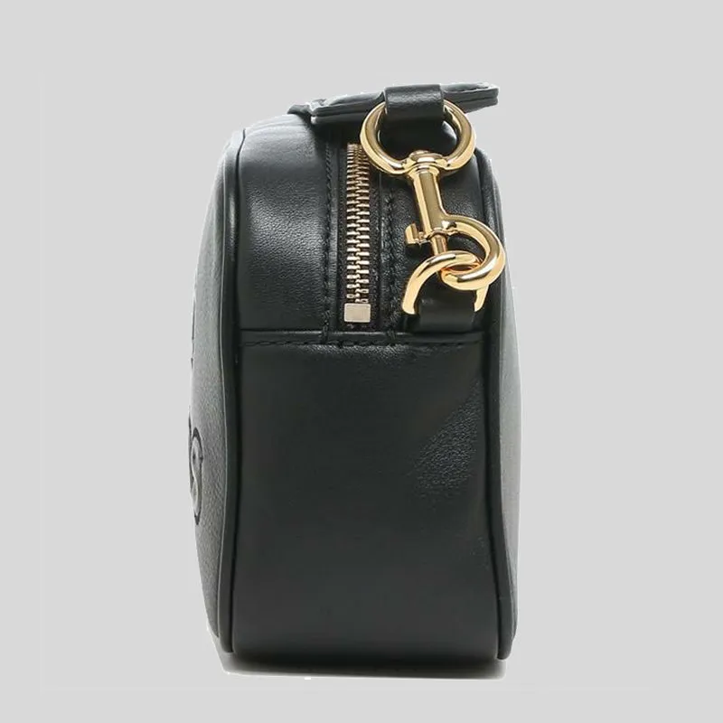 Marc Jacobs Flash Leather Crossbody Bag Black RS-M0014465