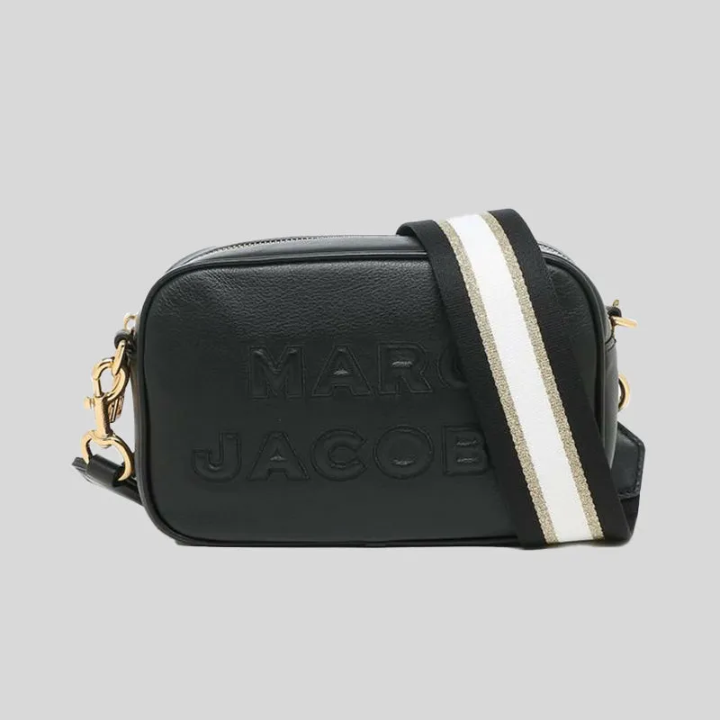 Marc Jacobs Flash Leather Crossbody Bag Black RS-M0014465