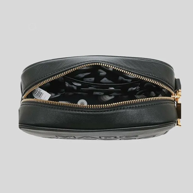 Marc Jacobs Flash Leather Crossbody Bag Black RS-M0014465