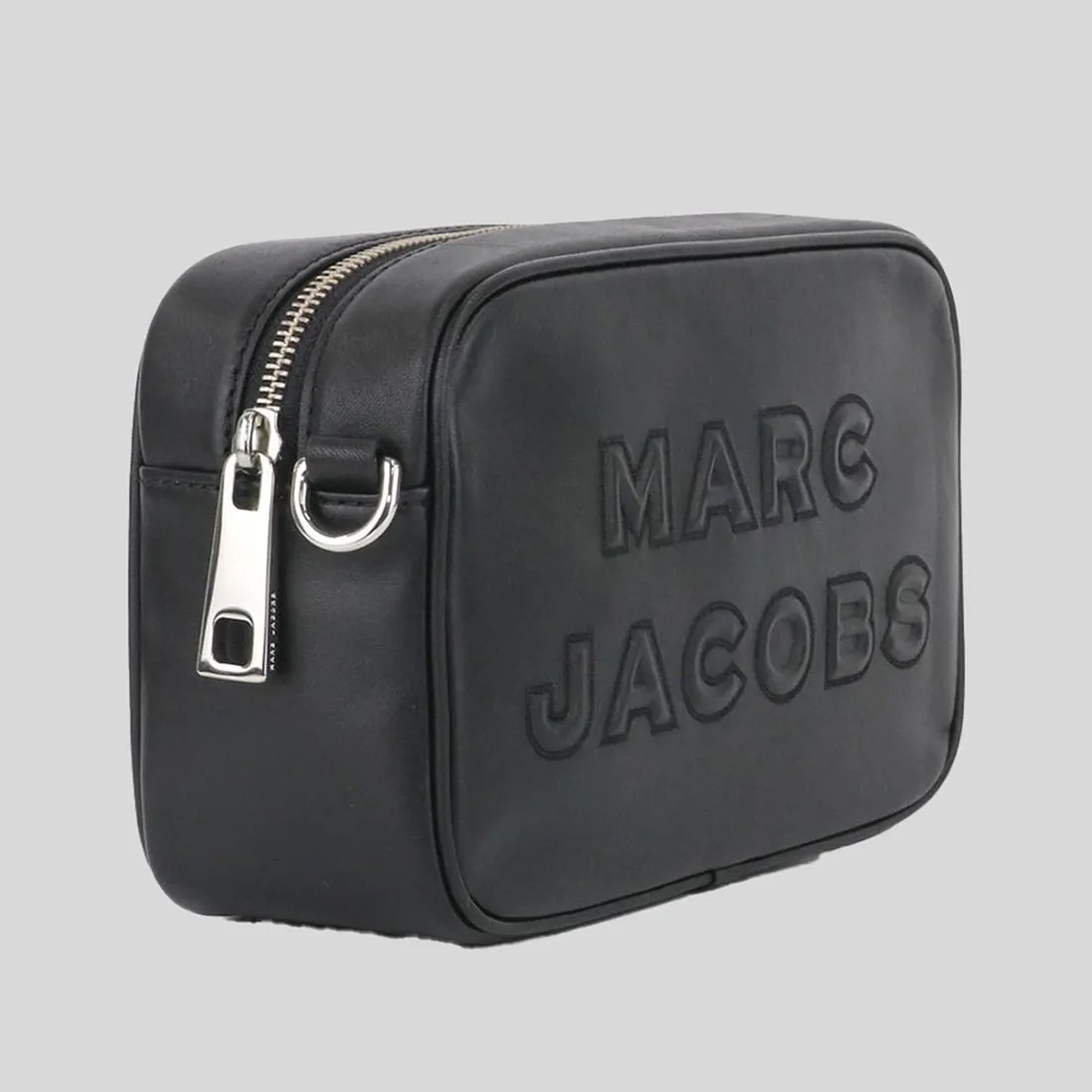MARC JACOBS Flash Leather Crossbody Bag Black/Silver RS-M0014465