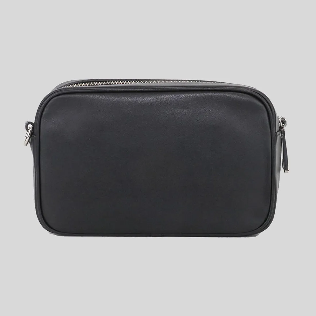 MARC JACOBS Flash Leather Crossbody Bag Black/Silver RS-M0014465