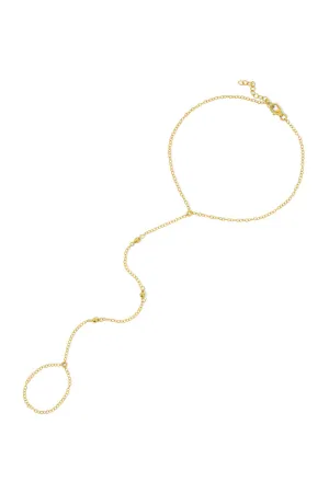 Marigold Foot Chain