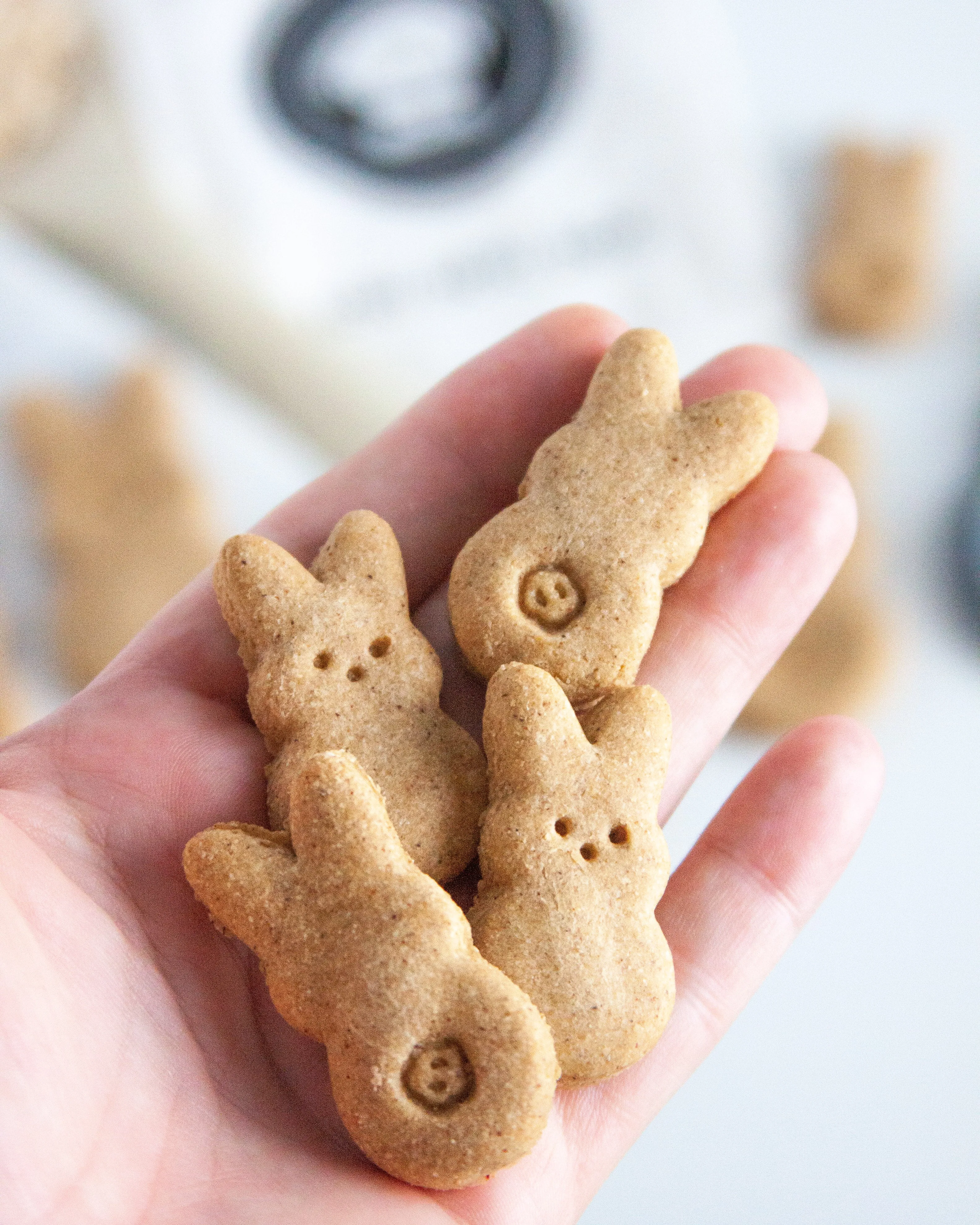 Marshmallow Bunny Dog Biscuit Cookie Cutter (2 STYLES AVAILABLE)