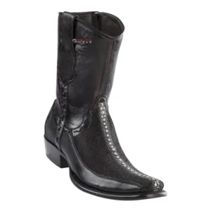 Men's Wild West Stingray Rowstone With Deer Ankle Boots Dubai Toe
