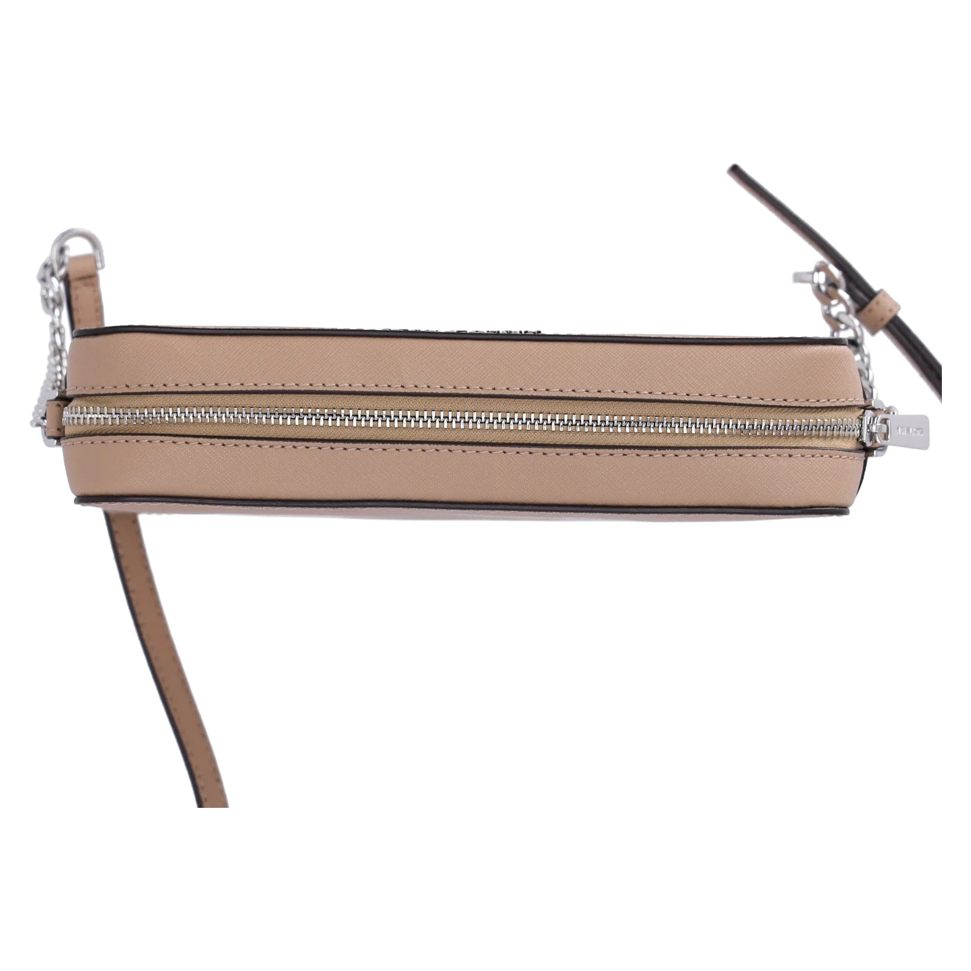 Michael Kors JetSet Large EastWest Saffiano Leather CrossbodyBag Camel