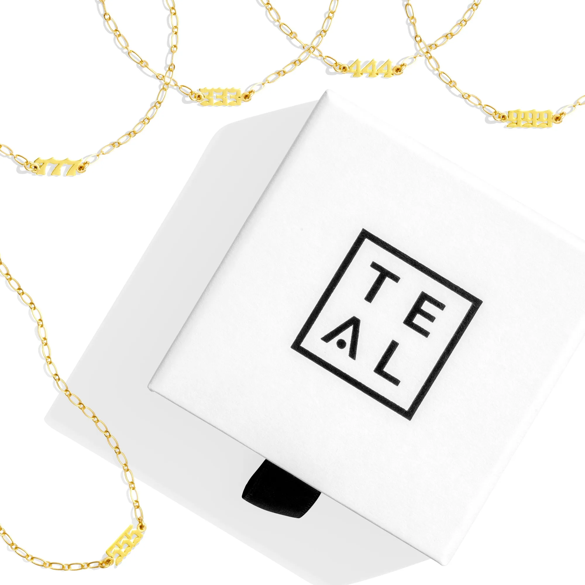 MICRO ANGEL NUMBER BRACELET/ANKLET