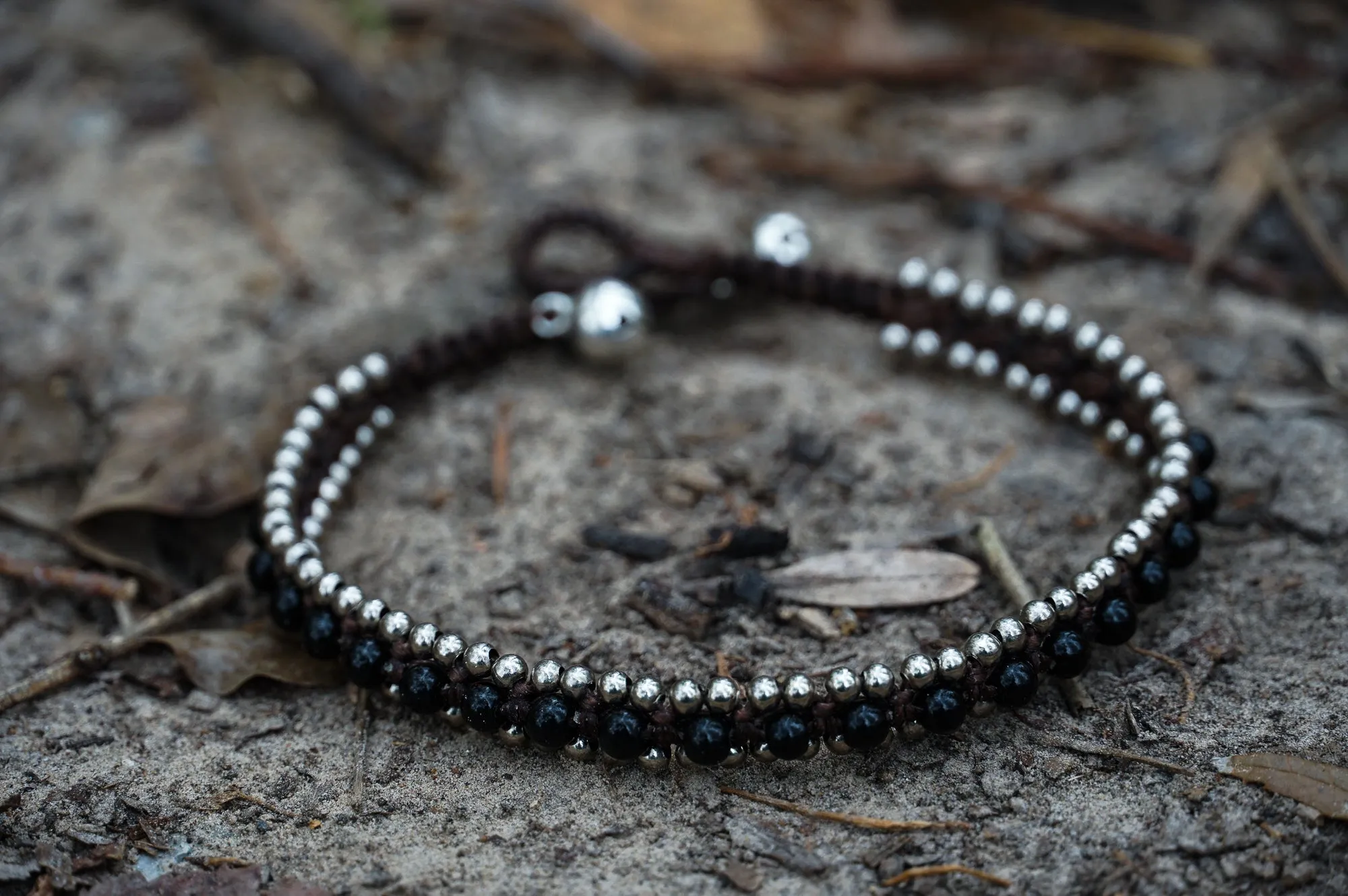 Midnight Boho Elegance Bracelet