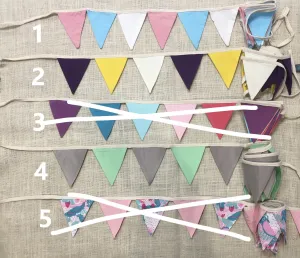 Mini Bunting Second Chance