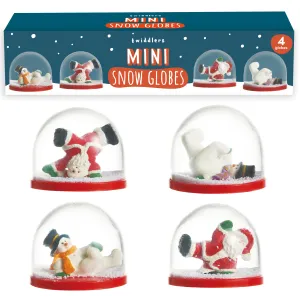 Mini Christmas Snow Globe Decorations
