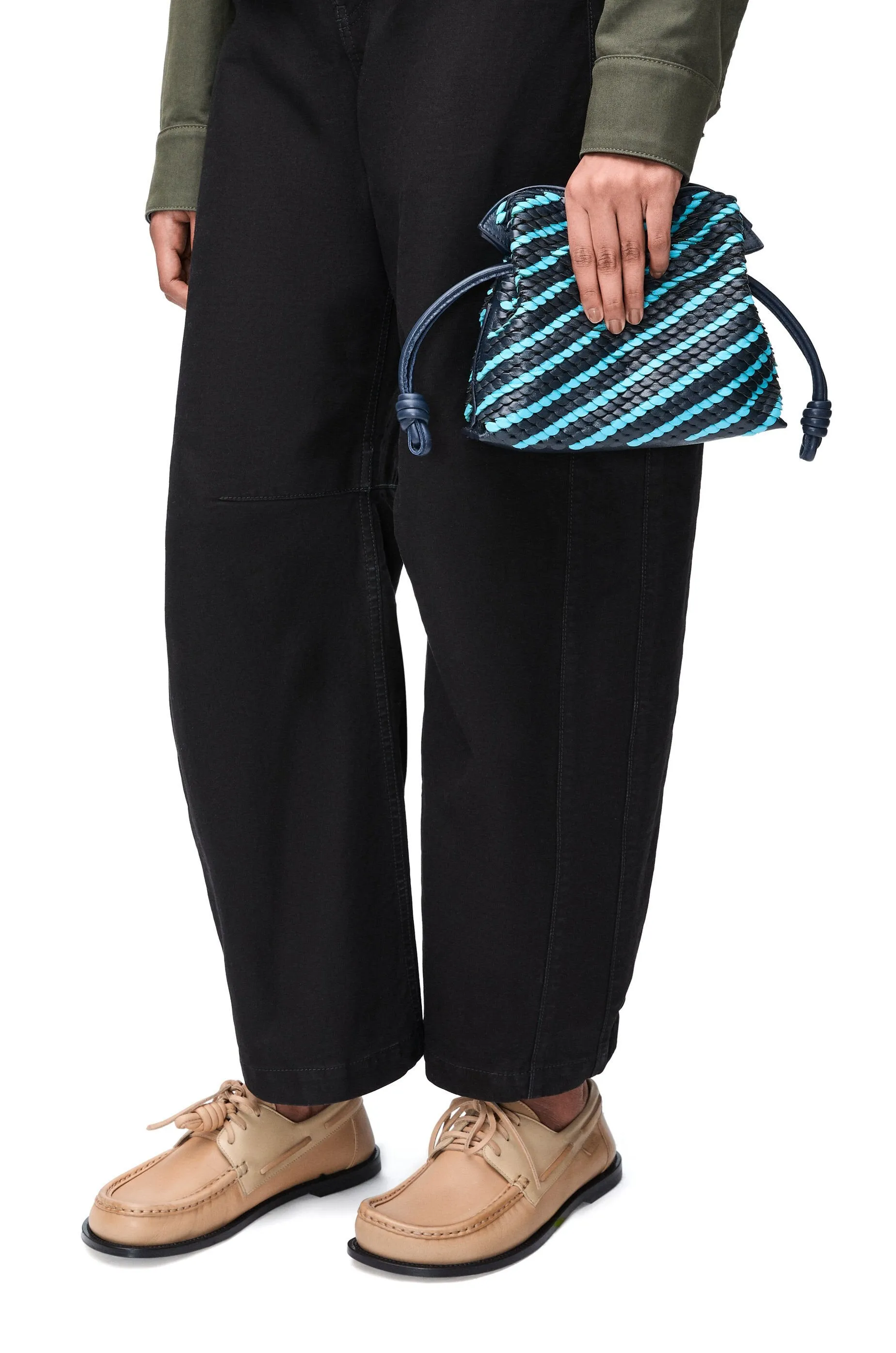 Mini Flamenco Clutch In Mellow Nappa Lambskin