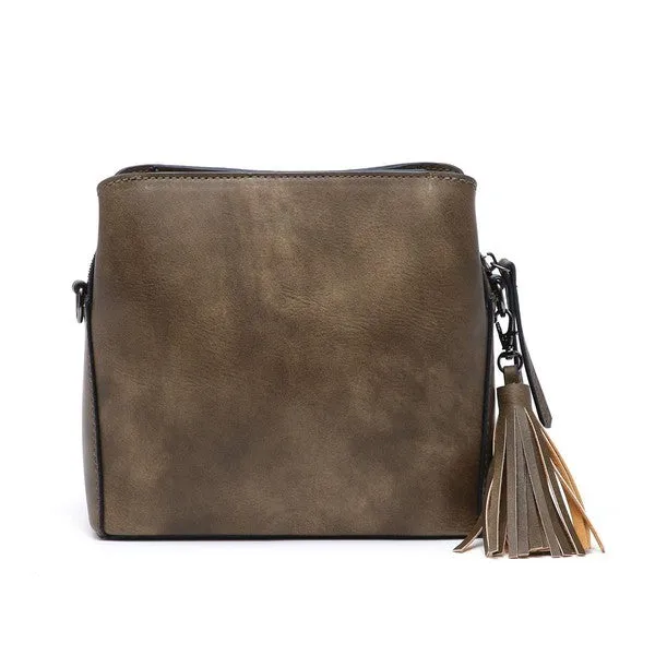Mini Shoulder Bag With Multipockets