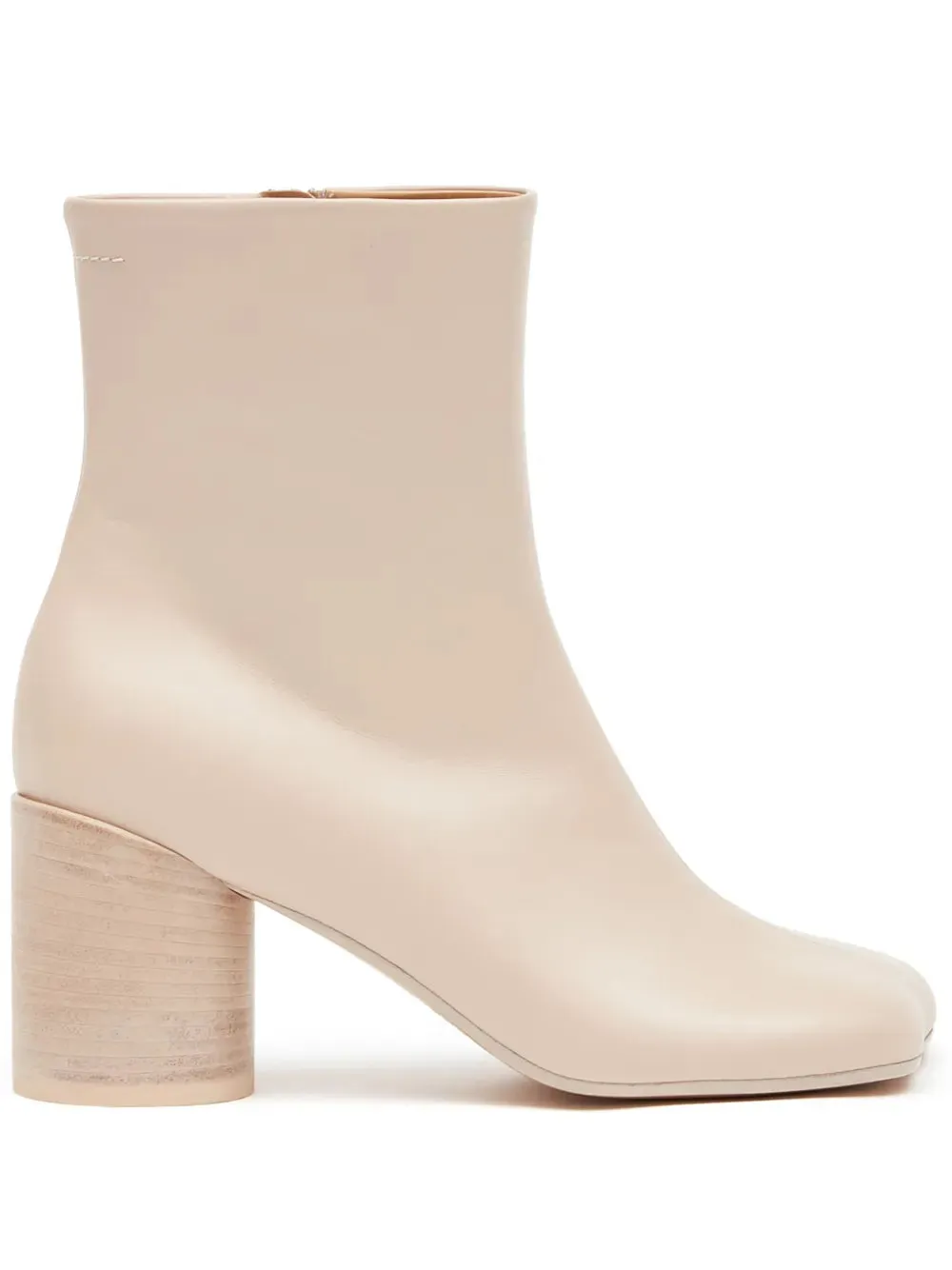 MM6 Maison Margiela Anatomic 70mm leather ankle boots
