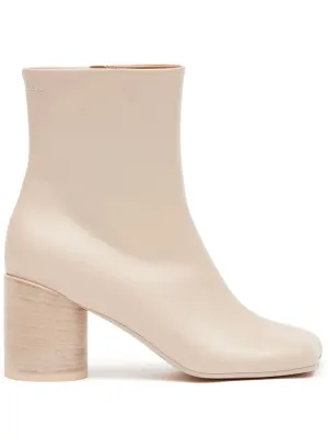 MM6 Maison Margiela Anatomic 70mm leather ankle boots
