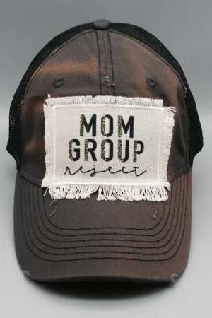 Mom Group Reject Patch Trucker Hat