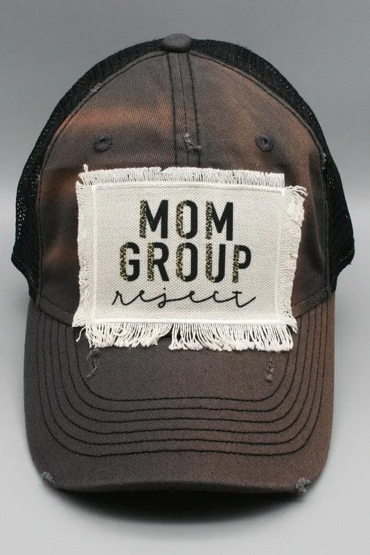 Mom Group Reject Patch Trucker Hat