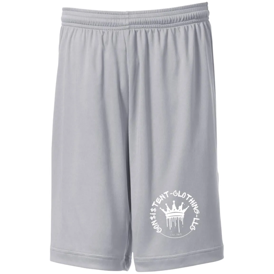 Monochrome Ilustration Graffiti Logo Sport-Tek Competitor Short