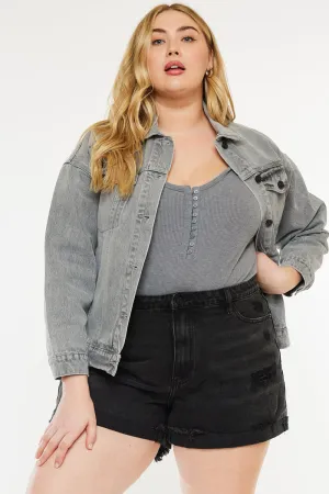 Monty Ultra High Rise Shorts (Plus Size)