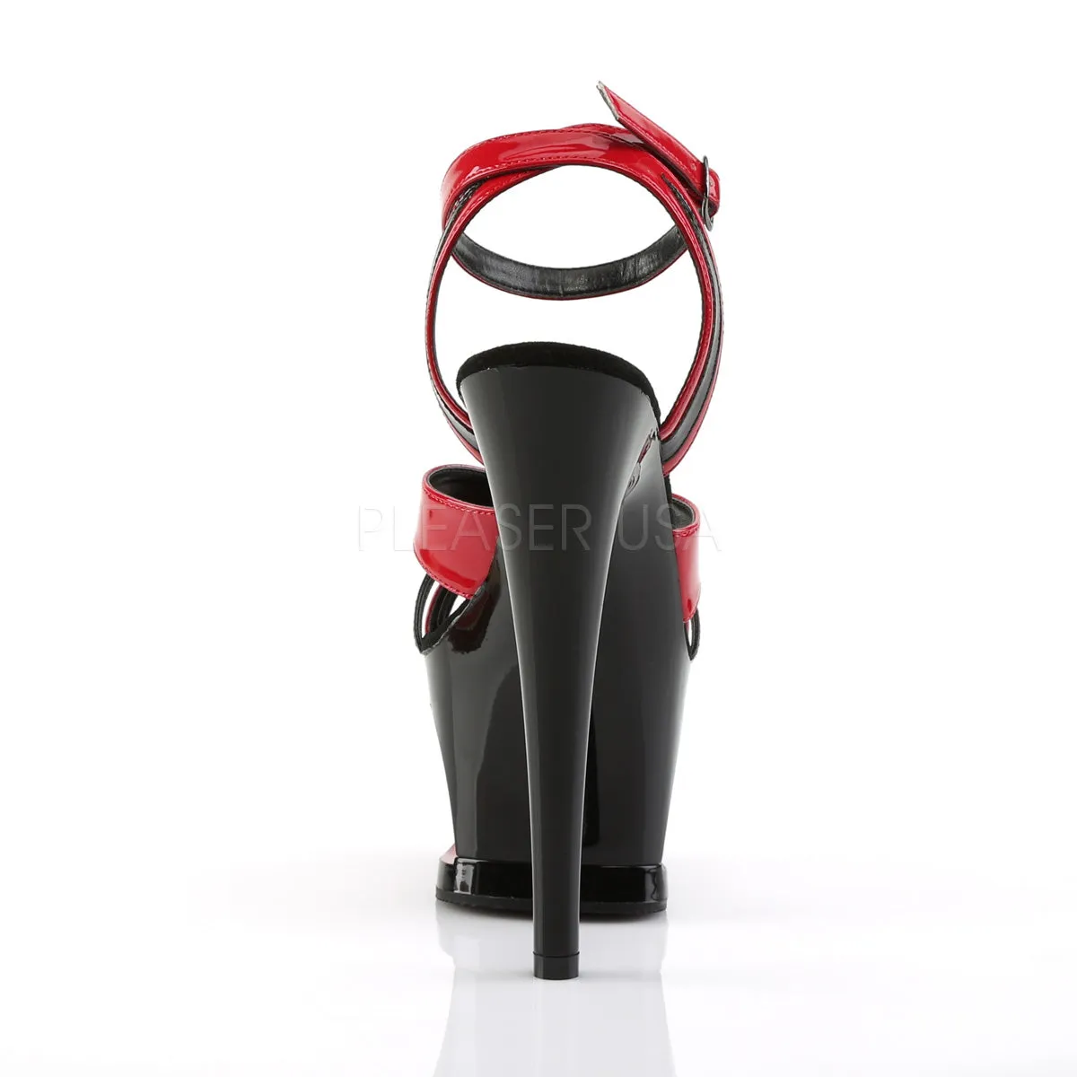 MOON-728  Red-Black Patent/Black