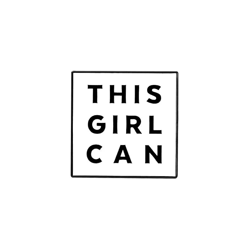 Motivational Brooch Enamel Pin