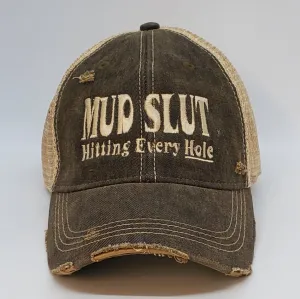 Mud slut hitting every hole