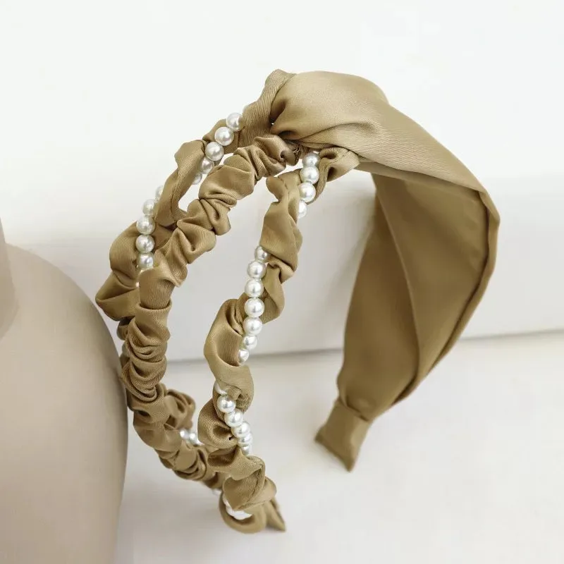 Mustard Plastic Pastel Princess Hairband