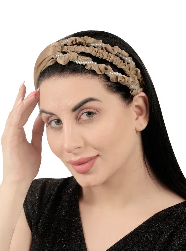 Mustard Plastic Pastel Princess Hairband