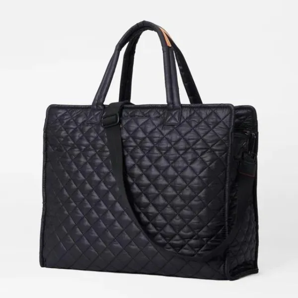 MZ Wallace Large Box Tote in Black