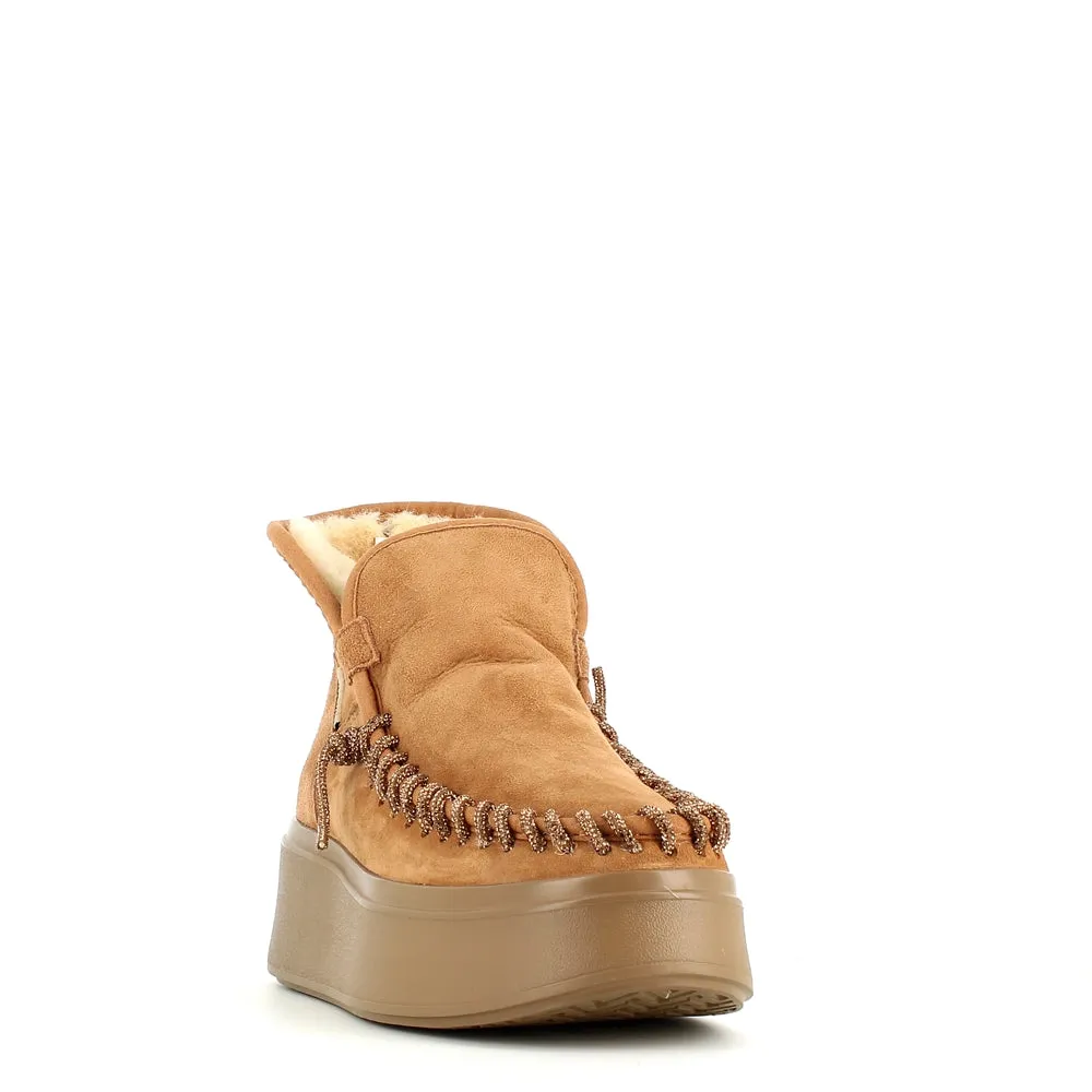 Nan-Ku Couture Chain Camel Boot